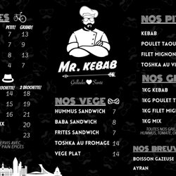 Mr.Kebab - Menu