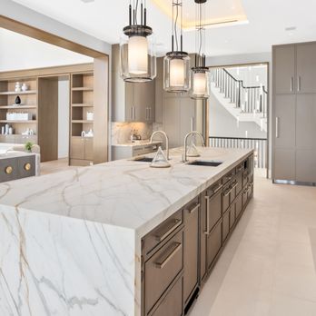 Architessa - Alexandria - a large kitchen with marble countertops - Flooring Near Me - Alexandria, Virginia Architessa - Alexandria - a large kitchen with marble countertops - Flooring Near Me - Alexandria, Virginia