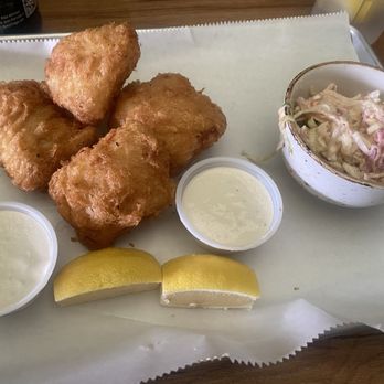 The Sardine Can - beer battered fish. With slaw. - Seafood Near Me - Vallejo, California The Sardine Can - beer battered fish. With slaw. - Seafood Near Me - Vallejo, California