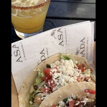 Asada Tacos + Beer - Carnitas Tacos mango & mango margarita - Mexican Near Me - Laguna Beach, California