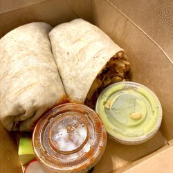 Sonora MX Taqueria - Chicken tinga burrito
