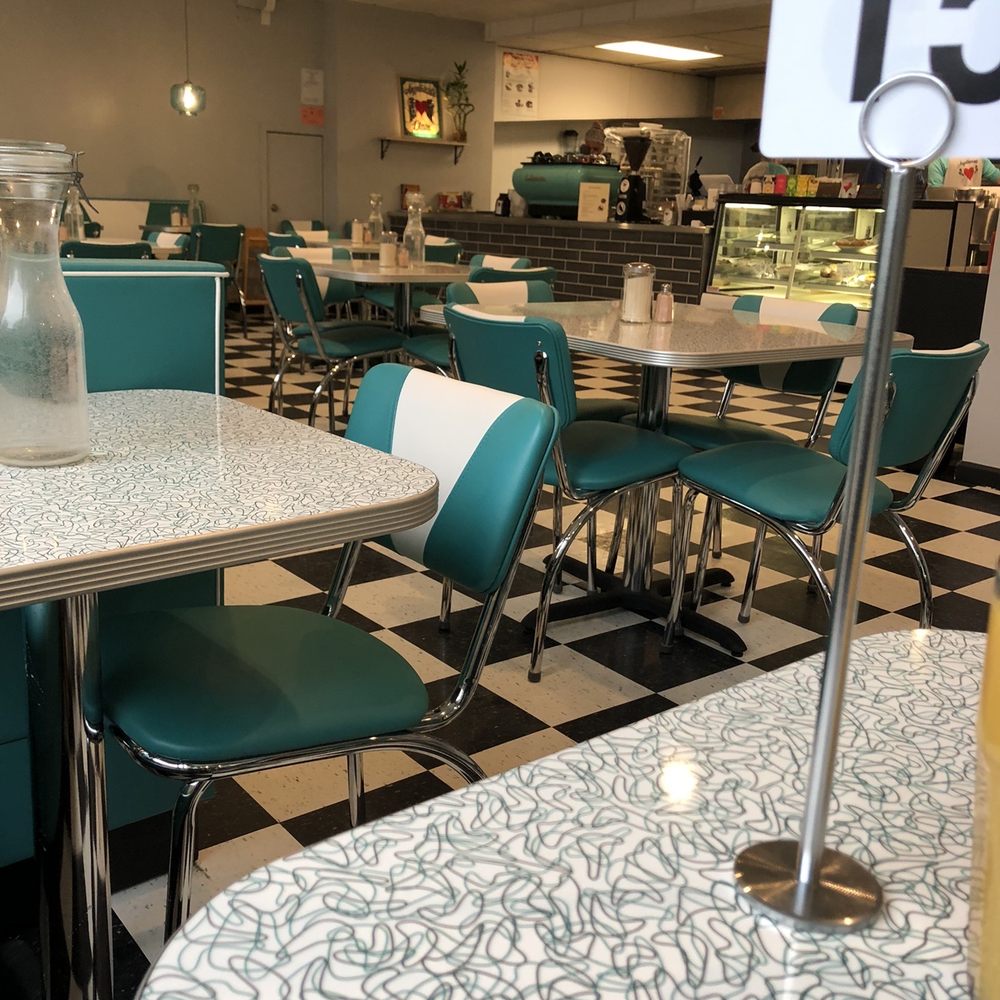 Angelhearts Donuts - Retro diner style...super cute!! - Vegan Near Me - Ithaca, New York