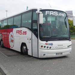 Puerto Algeciras - An air conditioned bus takes you to Tarifa, then get on the ferry; same company. Bus ride cuts time on ferry roughly in half.