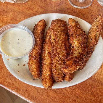 Trojan Horse - Breaded Dill Pickles - Greek Near Me - Bloomington, Indiana Trojan Horse - Breaded Dill Pickles - Greek Near Me - Bloomington, Indiana