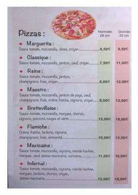 Menu photo 5 Pizza de l'Odon Bretteville Sur Odon, 14 Menu photo 5 Pizza de l'Odon Bretteville Sur Odon, 14