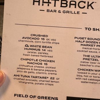 Hatback Bar & Grille - American Near Me - Seattle, Washington