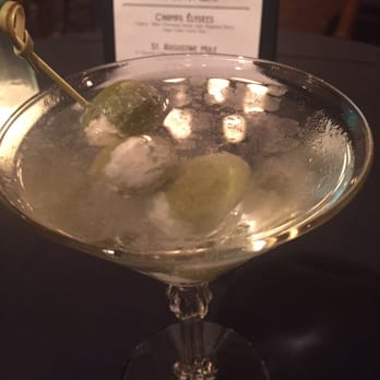 Rose Villa Southern Table & Bar - Handmade blue cheese olive Martini. Gotta love this place. - Southern Near Me - Ormond Beach, Florida