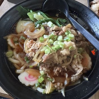 Ninja Ramen - U1 Niku Udon: Delicious! Huge portion! Tons of noodles and fatty beef! - Ramen Near Me - Arlington, Texas