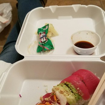 Mandala Restaurant - Red Dragon Roll. Last time having Mandala in our empty house before we moved. I miss this place! - Japanese Near Me - Ojai, California