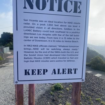 LA96C-Former NIKE Missile Control Site - Hiking Near Me - Encino, California