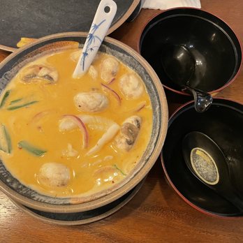 Laos Kitchen - Tom Yum soup with seafood - Laotian Near Me - San Rafael, California Laos Kitchen - Tom Yum soup with seafood - Laotian Near Me - San Rafael, California
