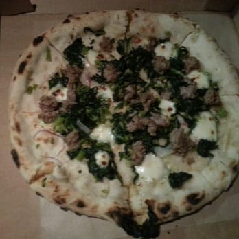 Pizzaiolo - Rapini and sausage to-go. Yummy! - Italian Near Me - Oakland, California Pizzaiolo - Rapini and sausage to-go. Yummy! - Italian Near Me - Oakland, California