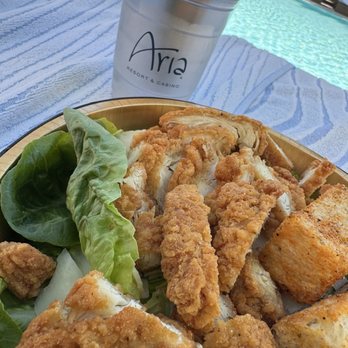 Aria Sky Pool - Crispy chicken Cesar - Swimming Pools Near Me - Las Vegas, Nevada Aria Sky Pool - Crispy chicken Cesar - Swimming Pools Near Me - Las Vegas, Nevada