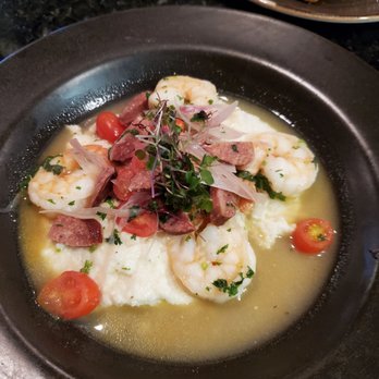 Lucille's - Shrimp and grits - yummy! - New American Near Me - Houston, Texas