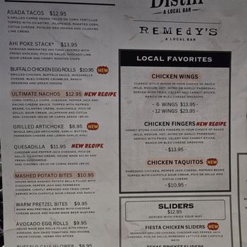 Distill - A Local Bar - Menu 3/2025 - Desserts Near Me - Las Vegas, Nevada Distill - A Local Bar - Menu 3/2025 - Desserts Near Me - Las Vegas, Nevada