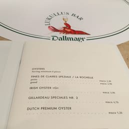 Lukullus Bar Menu