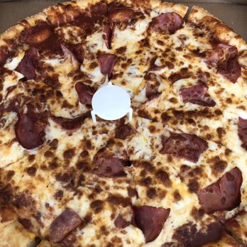 Round Table Pizza - Large ham pan crust pizza - Pizza Near Me - Burbank, California