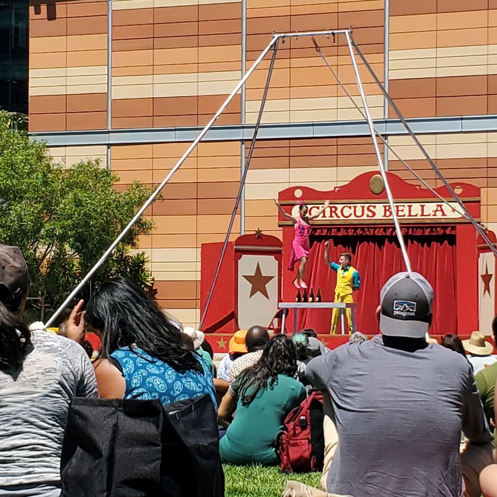 Circus Bella - Walking on wine bottles - Performing Arts Near Me - San Francisco, California Circus Bella - Walking on wine bottles - Performing Arts Near Me - San Francisco, California