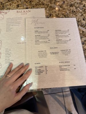 Menu photo 2 Balkan Restaurant Henrico, VA