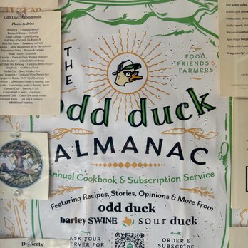 Odd Duck - Odd Duck Almanac - American Near Me - Austin, Texas