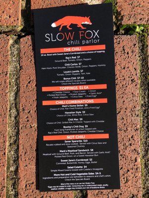 Slow Fox Chili by null