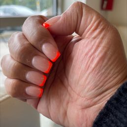 Neon French Tip fill in..
