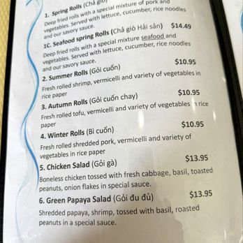 Ocean Pho - Appetizers Menu - Vietnamese Near Me - Honolulu, Hawaii