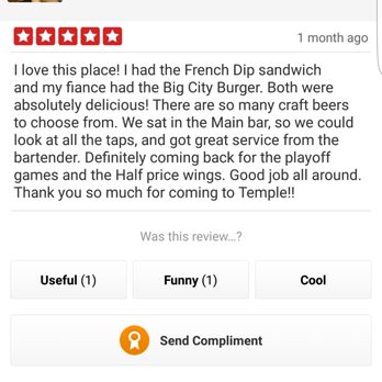 Backporch Drafthouse - Temple - An employee of this place - American Near Me - Temple, Texas Backporch Drafthouse - Temple - An employee of this place - American Near Me - Temple, Texas