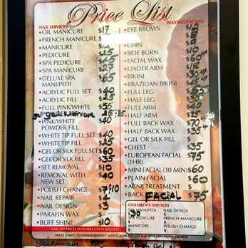 Nouveau Nails - October 2016 price list. $25 for gel manicure - Nail Salons Near Me - Brookline, Massachusetts Nouveau Nails - October 2016 price list. $25 for gel manicure - Nail Salons Near Me - Brookline, Massachusetts