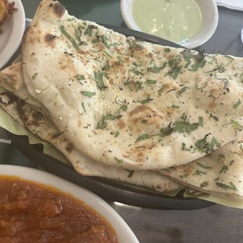 Al Karam Pakistani Cuisine - Garlic Naan - Halal Near Me - Riverside, California