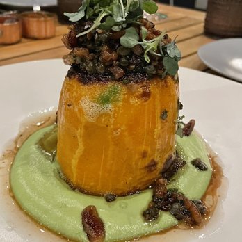 Seven Reasons - Eat Your Calabaza. The best thing about this dish is the presentation. - Latin American Near Me - Washington, DC, District of Columbia Seven Reasons - Eat Your Calabaza. The best thing about this dish is the presentation. - Latin American Near Me - Washington, DC, District of Columbia