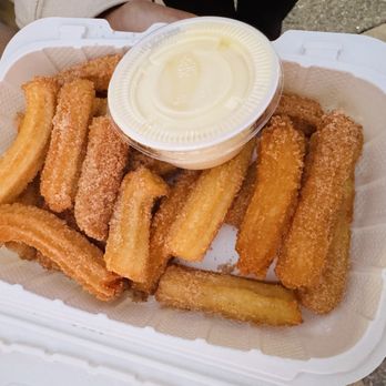 Churros el Tigre - Mini Churros! With lechera dipping sauce! - Food Stands Near Me - San Diego, California Churros el Tigre - Mini Churros! With lechera dipping sauce! - Food Stands Near Me - San Diego, California