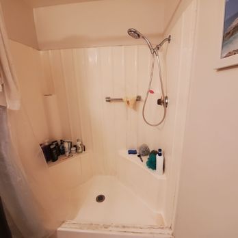 Mega Reglazing - Shower before - Refinishing Services Near Me Mega Reglazing - Shower before - Refinishing Services Near Me
