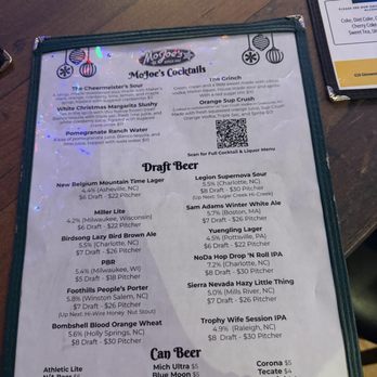 MoJoe's Burger Joint - Special Cocktail Menu - Burgers Near Me - Raleigh, North Carolina MoJoe's Burger Joint - Special Cocktail Menu - Burgers Near Me - Raleigh, North Carolina