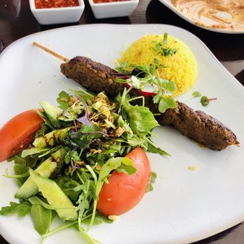 The Olive Restobar - Kafta grill plate - Mediterranean Near Me - Downey, California
