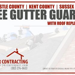 J Miller Contracting - Free Gutter Guards with any Roof Replacement