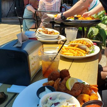 Down Under Restaurant - Seafood sampler, fish&chops, salad, wings, chicken tacos. - Seafood Near Me - Fernandina Beach, Florida