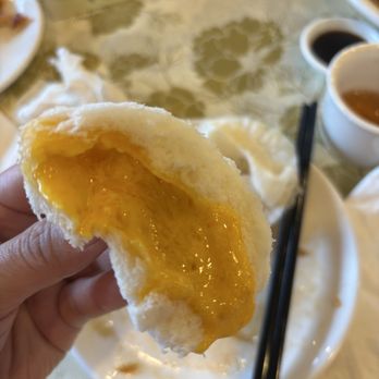Canton Manor - Runny salted egg custard - Chinese Near Me - Bayside, New York