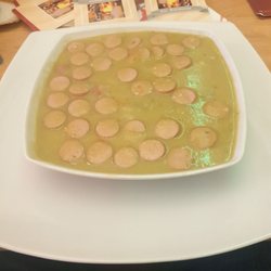 Die Biermünze - Leckere Erbsensuppe