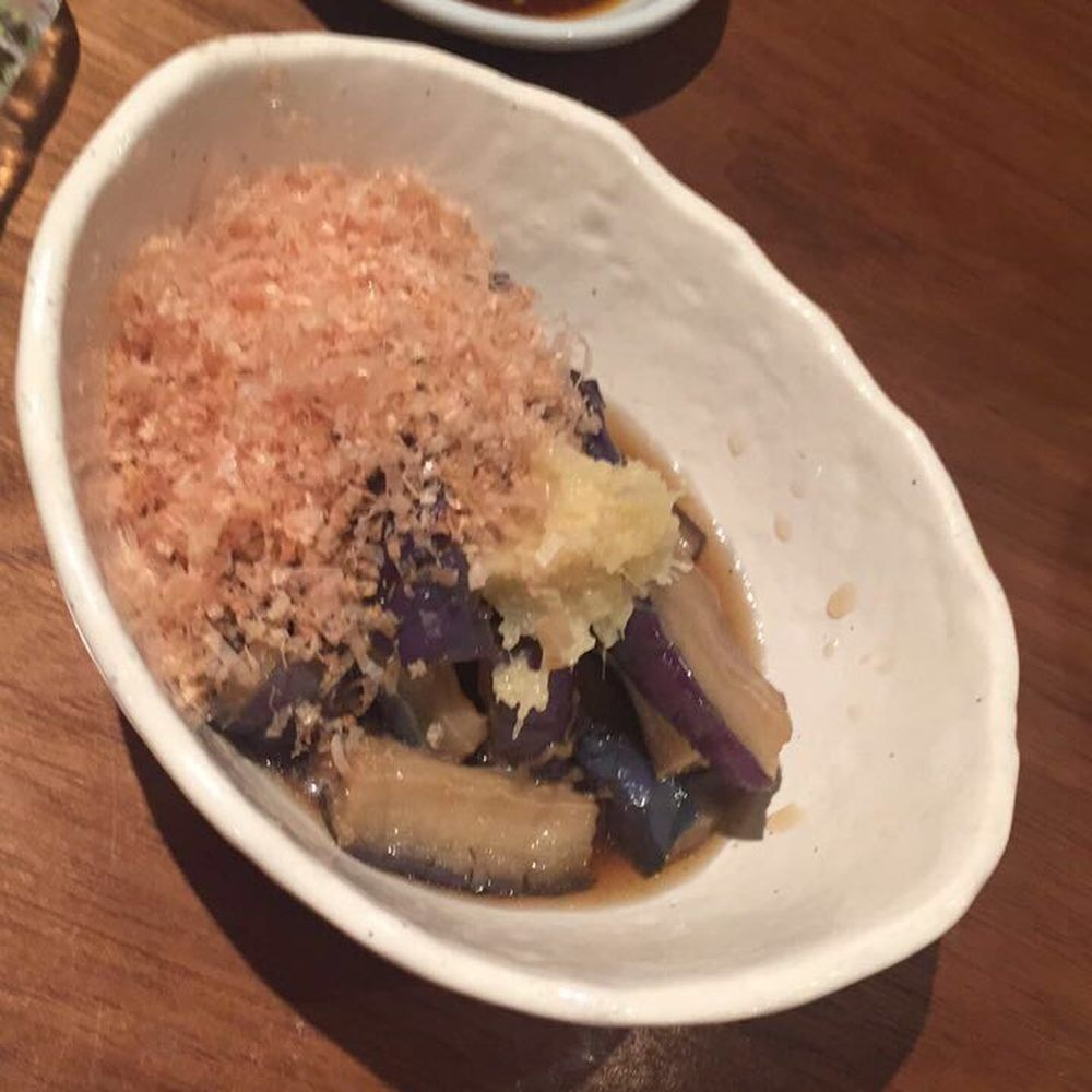 Mr Max - Eggplant in broth (cold) - Sushi Bars Near Me - Irving, Texas Mr Max - Eggplant in broth (cold) - Sushi Bars Near Me - Irving, Texas