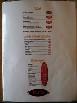 Menu photo 6 Pancake Joe's San Antonio, TX
