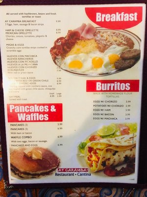 Menu photo 5 Ay Caramba Restaurant El Paso, TX Menu photo 5 Ay Caramba Restaurant El Paso, TX