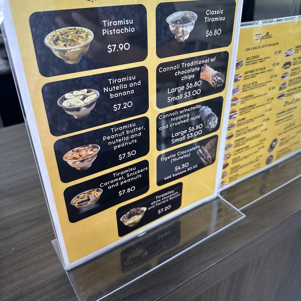 Ispirazione - Dessert menu - Sandwiches Near Me - Ocoee, Florida Ispirazione - Dessert menu - Sandwiches Near Me - Ocoee, Florida