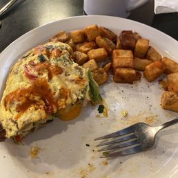 Potatoes & make your own omelette! Potatoes & make your own omelette!