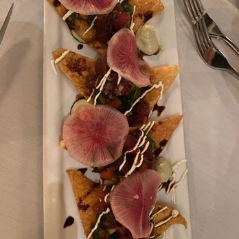 Cielo Restaurant - Tuna nachos appetizer - New American Near Me - Sanibel, Florida Cielo Restaurant - Tuna nachos appetizer - New American Near Me - Sanibel, Florida