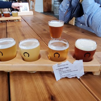 Parson's Brewing - tasting flight - Breweries Near Me - Picton, Ontario Parson's Brewing - tasting flight - Breweries Near Me - Picton, Ontario