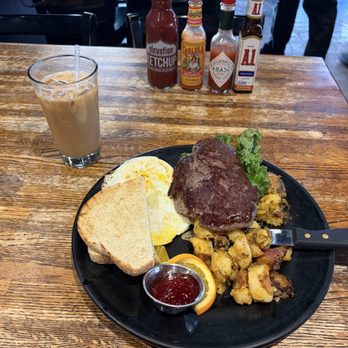 The Buff Restaurant - steak and egg - Breakfast & Brunch Near Me - Boulder, Colorado