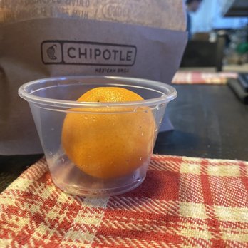 Chipotle Mexican Grill - We were a bit shocked that our child received an actual clementine as a fruit cup? Does that seem odd for a kids meal? - Mexican Near Me - Florence, Kentucky