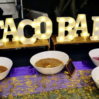 Cali Craft Tacos - Wonderful salsa and topping options and bonus they decorated to match our "enchanted forest" theme. - Caterers Near Me - San Diego, California Cali Craft Tacos - Wonderful salsa and topping options and bonus they decorated to match our "enchanted forest" theme. - Caterers Near Me - San Diego, California