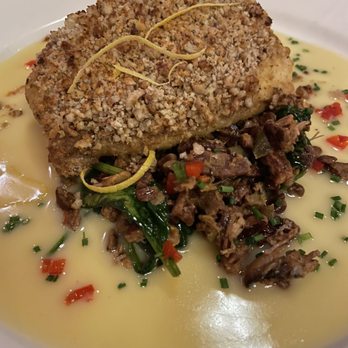 Muriel's Jackson Square - Pecan Crusted Baby Drum - Cajun/Creole Near Me - New Orleans, Louisiana Muriel's Jackson Square - Pecan Crusted Baby Drum - Cajun/Creole Near Me - New Orleans, Louisiana